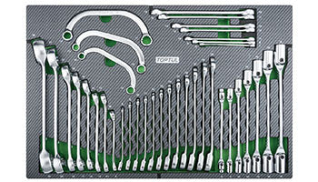 W/8-Drawer Tool Trolley - 448PCS  Mechanics Tool Set