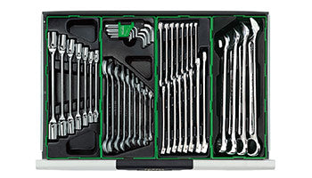 W/8-Drawer Tool Trolley - 383PCS Mechanics Tool Set (PRO-PLUS SERIES) GRAY