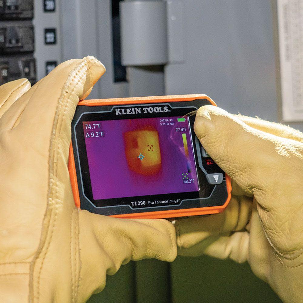 Klein Tools Rechargeable Pro Thermal Imaging Camera 76800 Pixels Wi Fi Data Transfer