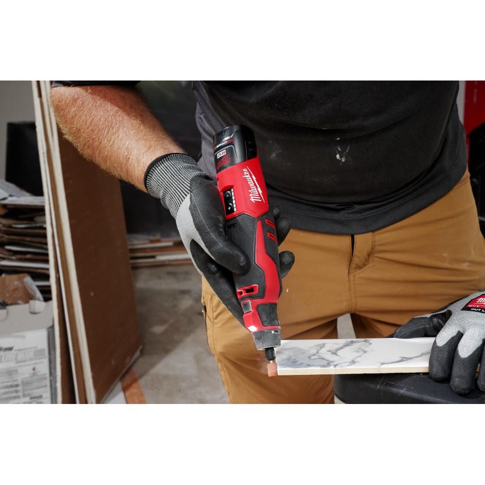 Milwaukee M12 Brushless Rotary Tool Kit