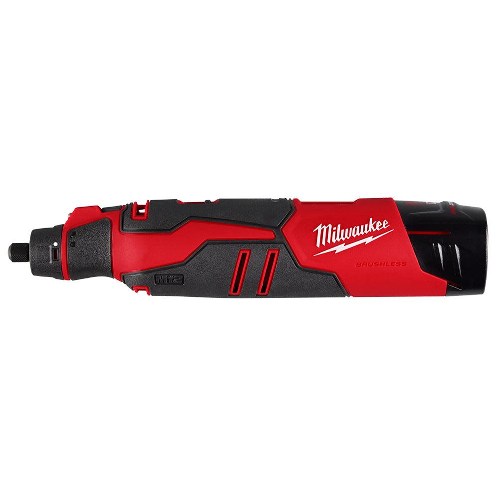 Milwaukee M12 Brushless Rotary Tool Kit