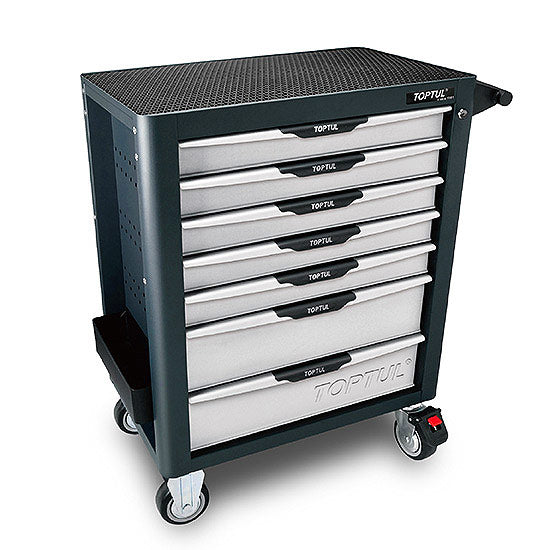 W/7-Drawer Tool Trolley - 305PCS Mechanics Tool Set (PRO-PLUS SERIES) GRAY